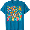 End of School Year Classroom Party Decor Gifts Schools Out For Summer Last Day Of School Boy Kids Lion T-Shirt - Sapphire Blue