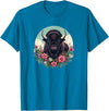 Wild Plains Buffalo Bison Gifts T Shirts & Hoodies Womens Girls Old West Retro Vintage Floral Buffalo Lover T-Shirt -