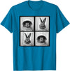 Vintage Rabbit Astronaut T-Shirt in Sapphire Blue
