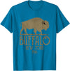 B-LO WNY Gift Ideas Buffalo NY Stuff Merch BFLO WNY Clothing Area Code 716 Buffalo New York T-Shirt - Sapphire Blue