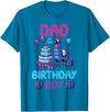 Birthday Party Shirts For Men Women Kids Dad of Birthday Boy Llama Pinata Party Family Matching Men T-Shirt - Sapphire Blue