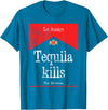 Kills The Boredom T-Shirt - Sapphire Blue