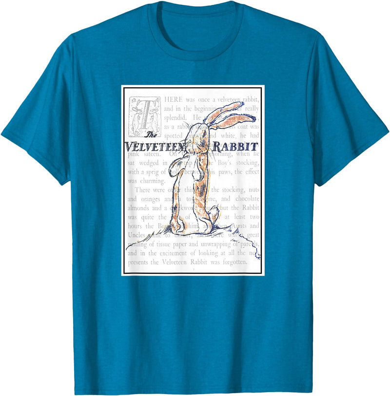 The Velvet Rabbit T-Shirt in Sapphire Blue