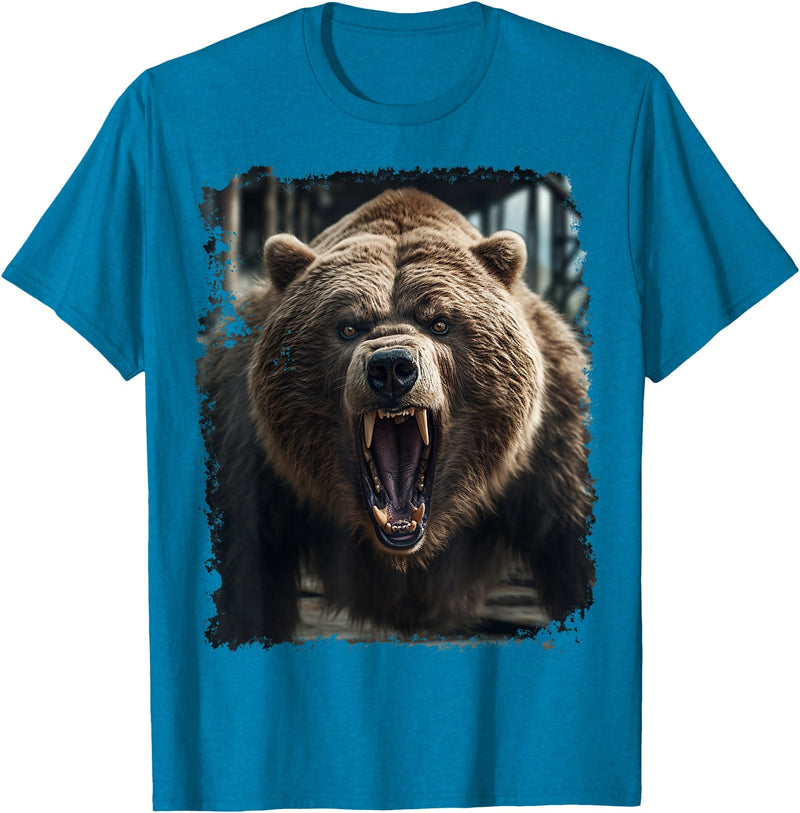 Noah&Friends Vintage Bear T-Shirt - Sapphire Blue