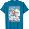 ICEE Bear Ice Boarding Just Chillin' T-Shirt - Sapphire Blue