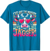 Cow's Jagger Moves: Funny Dance & Joy Cow Humor I've Got the Moves Funny Cow Like Jagger T-Shirt - Sapphire Blue
