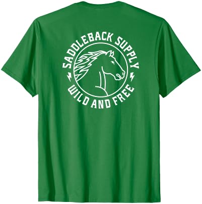 Saddleback Supply Horse Logo T-Shirt - Straight - size chart