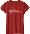 The Spanish Cow Chiflada Spanish Brat Mexican T-Shirt - Cranberry Red