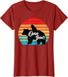 mother's day Gifts oma bear grandma bear T-Shirt - Cranberry Red