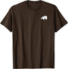 P&L Originals Zuni Bear pocket-style tee shirt emblem T-Shirt - Brown