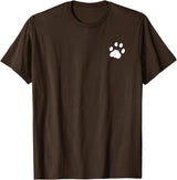 P&L Originals Cat paw print. Pocket style emblem. T-Shirt