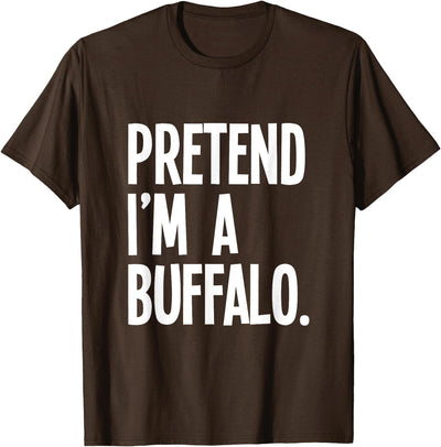 Cow Last Minute Lazy Halloween Costumes Outfits Pretend I'm T-Shirt