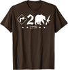 Right To Bear Arms Pro Gun & Patriotic Military Right To Bear Arms Pro Gun Funny Patriotic Military Women Men T-Shirt - Brown