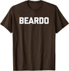 Funny Beard Shirt & Funny Beard T-Shirts Beardo T-Shirt funny saying sarcastic shirt for men bear T-Shirt - Brown
