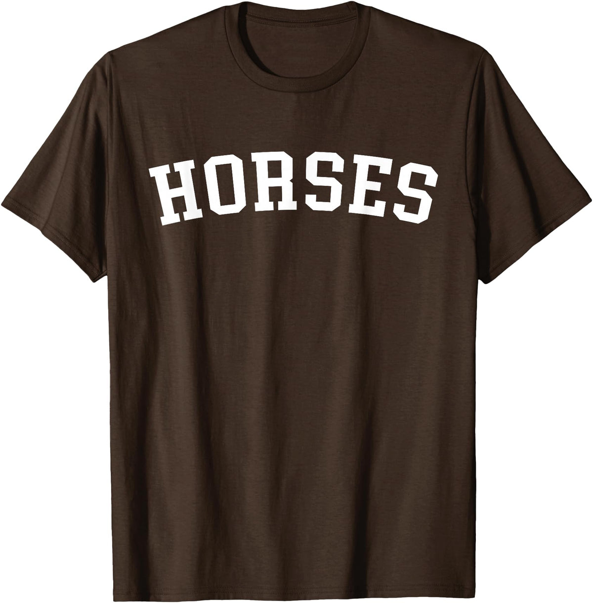 Horses - Designs Horses T-Shirt - Brown