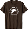 Polar Bear Llunge Polar Plunge Polar Bear I Took The Plunge T-Shirt - Brown