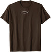 I LOVE JESUS APPAREL ICHTHYS ICHTHUS JESUS FISH CHRISTIAN SYMBOL T-Shirt - Brown