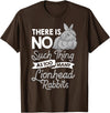 Funny Animals Cute Pet Bunny T-Shirt in Brown