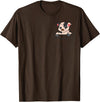Funny Kunekune Pig Lover Gifts Kunekune Pig In a Pocket Cute Pocket Kunekune Pig T-Shirt - Brown