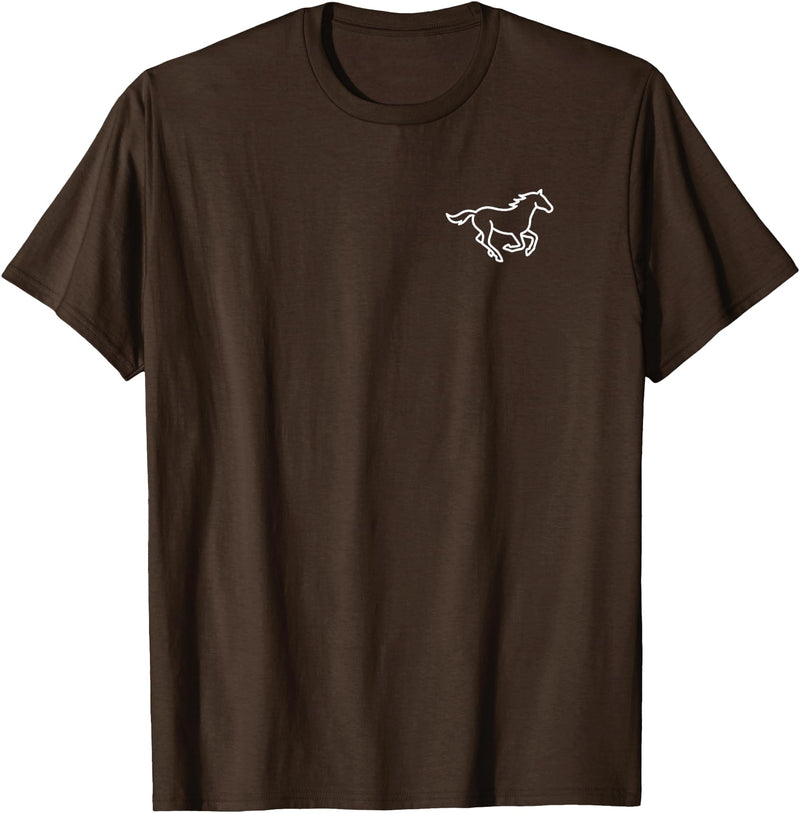 Smooth HQ Horse T-Shirt - Brown