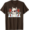Llama Gifts & Accessories Chicken Llama Cool Alpaca - Lamaist Animal Llama T-Shirt - Brown