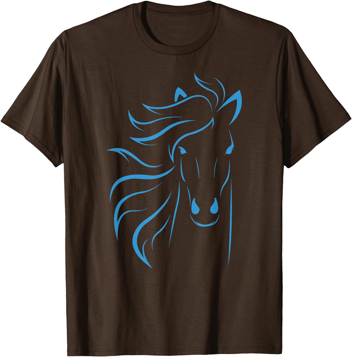 Horse Shirts Co20 Horse Lover Gifts Women's Equestrian Men Horseback Riding T-Shirt - Brown