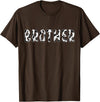 Cow Pattern Print Family Matching Birthday Shirts Cow Brother Birthday Family Matching Fathers Day Boy Girl T-Shirt - Brown