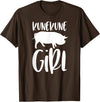 Angry Ant Graphics - Kunekune Pig Gifts Kune Kune Pig Gift for Women - Kunekune Girl T-Shirt - Brown