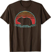 Hamster Lover Animal Retro Vintage 80s Style T-Shirt - Brown