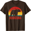 Bearizona Wildlife Park Williams Arizona Bearizona Wildlife Park T-Shirt - Brown