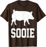 PIG Sooie T-Shirt - Brown