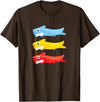 Children's Day Japan Gifts Children's Day Japan Carp Fish Japanese Boys Day Koinobori T-Shirt - Brown