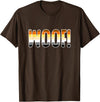 Gay Bear Apparel Woof! - Funny Gay Pride Bear T-Shirt - Brown