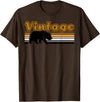 Equal Rights Gay Bear Sânpebe Designs Vintage Gay Bear T-Shirt - Brown