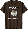 What Cookies Dwarf Hamster Funny Meme T-Shirt - Brown