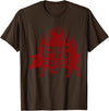 Flavorful Roasted Pork Pig Roast Meat grilling Roast Grilled Barbecue T-Shirt - Brown