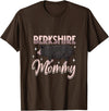 Creative Berkshire Pig designs Berkshire Pig Mommy T-Shirt - Brown