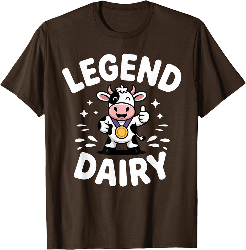 Cow Gift Cow Lover Accessories Cattle Farmer Stuff Funny Cow Print Design for Men Women Dairy Farmer Cow Lover T-Shirt -