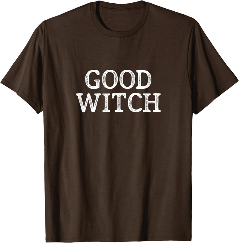 Good Witch - Vintage Style - T-Shirt - Brown