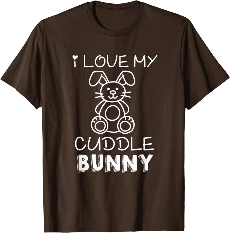Rabbit Cuddle Bunny T-Shirt in Brown