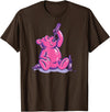 Drunk Gummy Bear - Funny Drinking Illustration Humor Alcohol T-Shirt - Brown