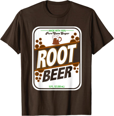 Soda Pop Costume Teez Retro Style Root Beer Costume T Shirt T-Shirt