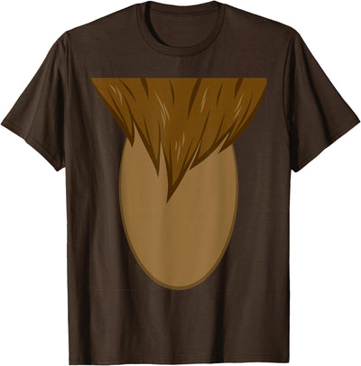 Costume Animal Belly Halloween Costume Lion T-Shirt