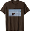 I May Be Stupid Cow Meme i may be stupid Funny T-Shirt - Brown