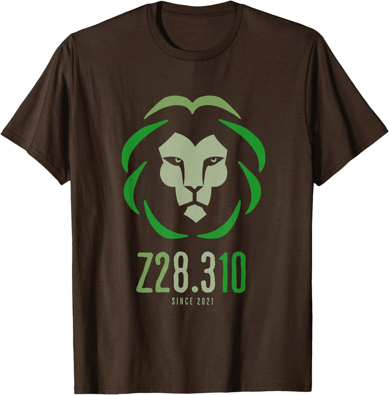 Liberty Styles Z28.310 Since 2021 Funny Lion T-Shirt - Brown