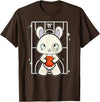 Rabbit with Basketball T-Shirt in Brown