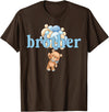 Beary 1st Birthday Boy Teddy Bear Matching Apparel Brother Teddy Bear 1st Birthday Boy Family Matching T-Shirt - Brown