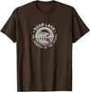 Bear Lake The Caribbean Of The Rockies Utah Idaho Bear Lake Vintage The Caribbean Of The Rockies Utah Idaho T-Shirt - Brown