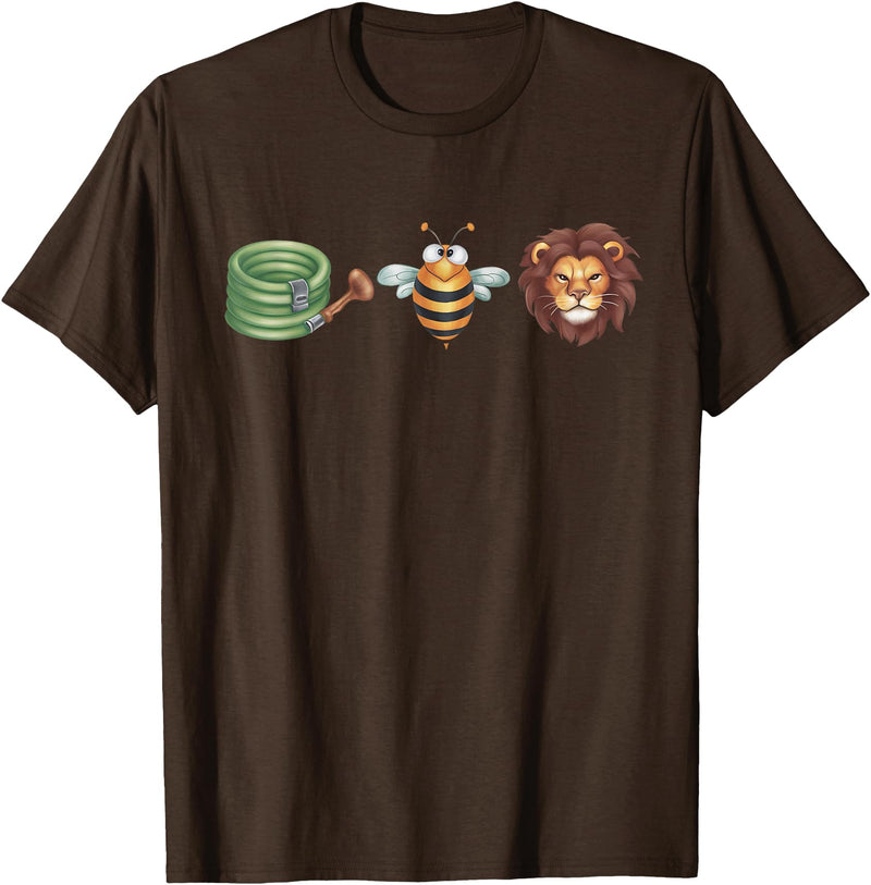 Hose Bee Lion Funny Meme Funny Ho's Be Lying Hose Bee Lion Funny Meme Hose Bee Lion T-Shirt - Brown