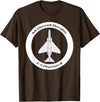 Bear Cave Designs - USA McDonnell Douglas F-4 Phantom II T-Shirt - Brown
